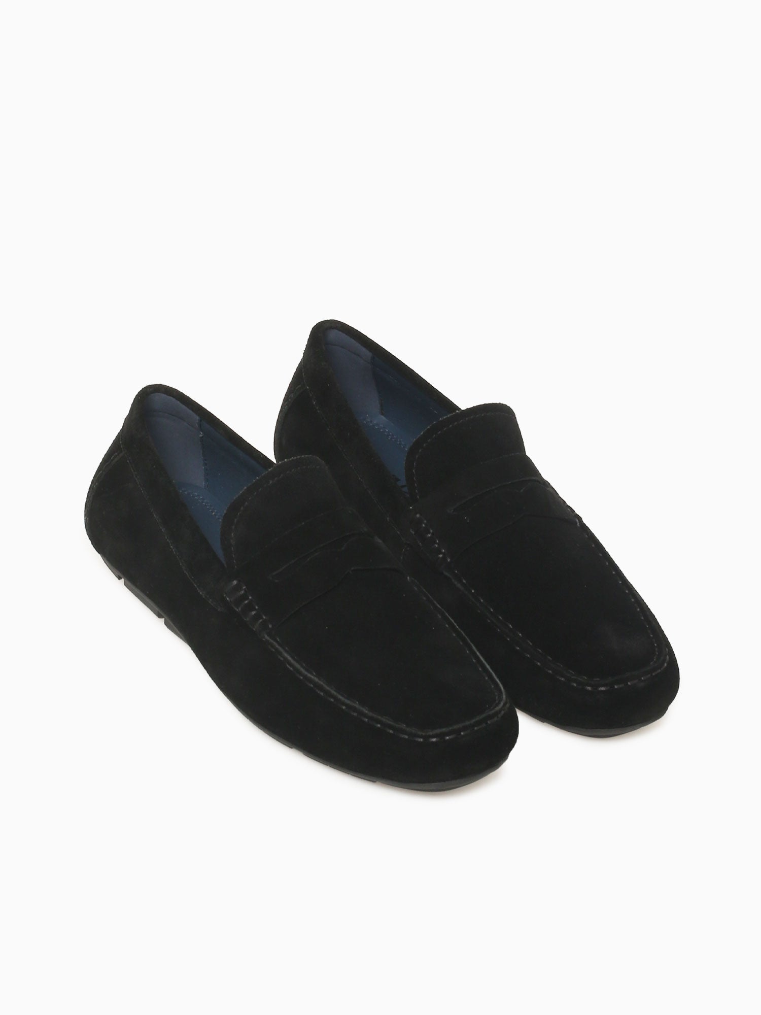 Isaac Black Cow Suede Black / 7 / M