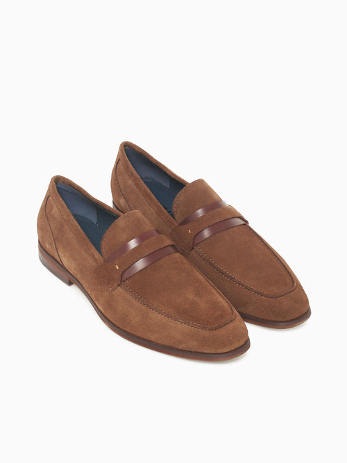 Basil Tobacco Cow Suede Brown / 7 / M