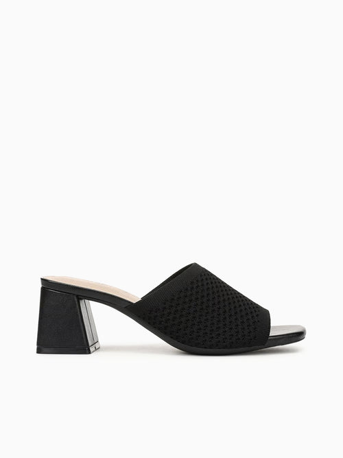 Colette2 Black Fabric Black / 5 / M