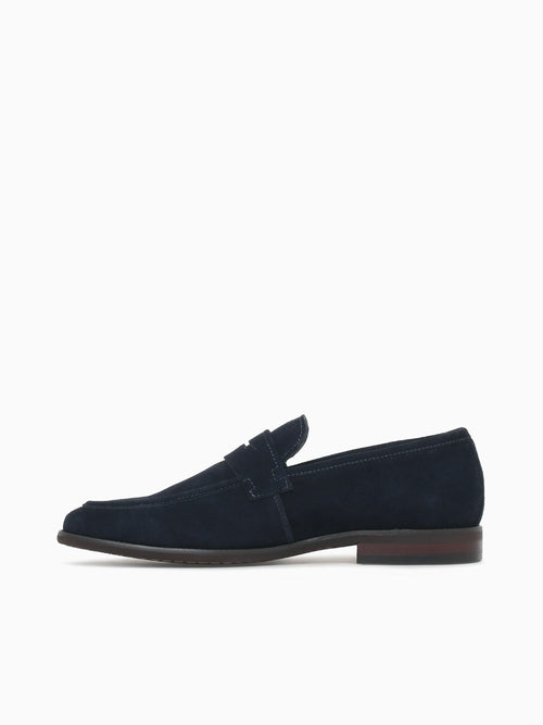 Alexio Navy Cow Suede Navy / 7 / M