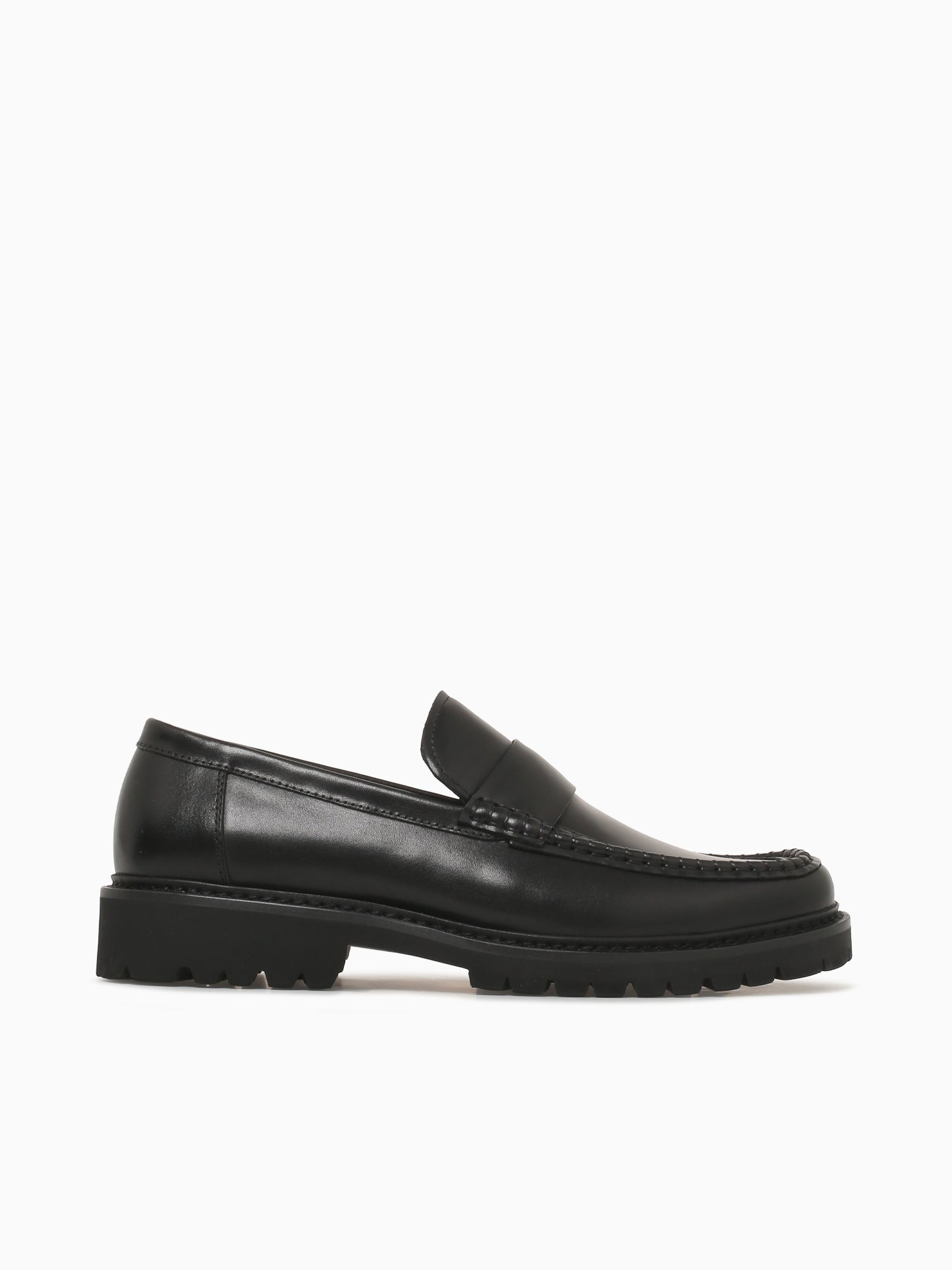Theodore Black Brushed Claf Leather Black / 7 / M