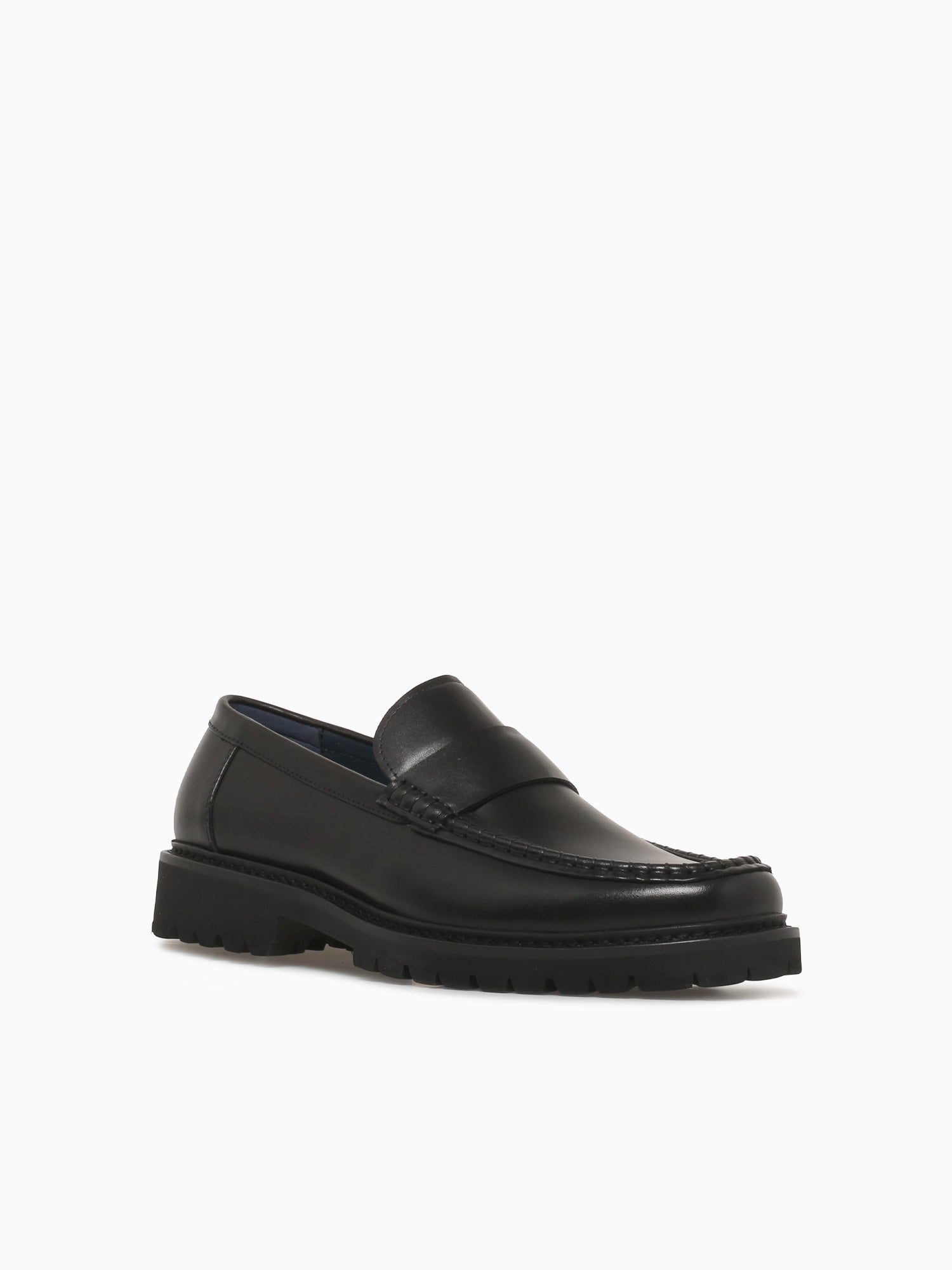 Theodore Black Brushed Claf Leather Black / 7 / M