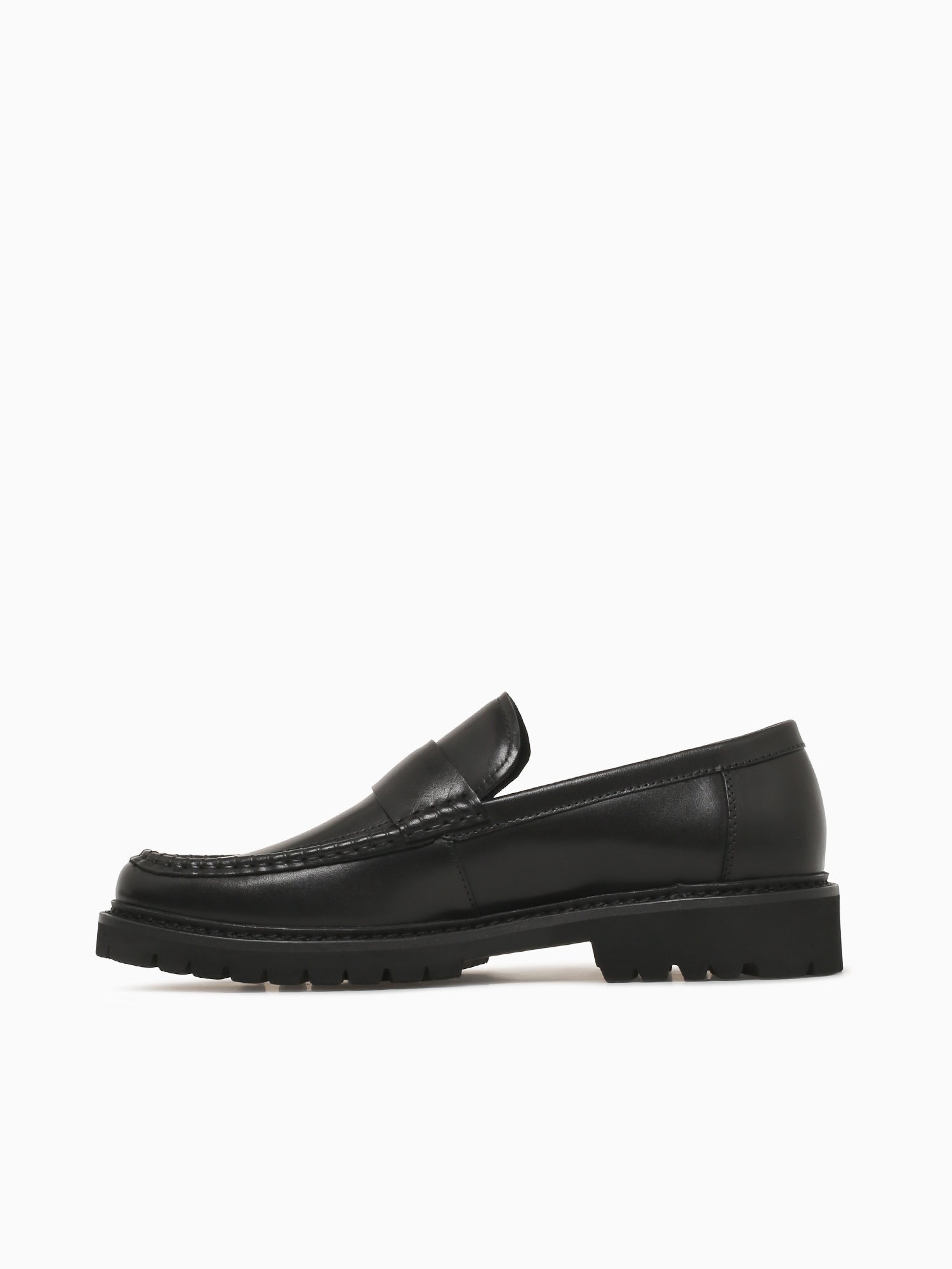 Theodore Black Brushed Claf Leather Black / 7 / M