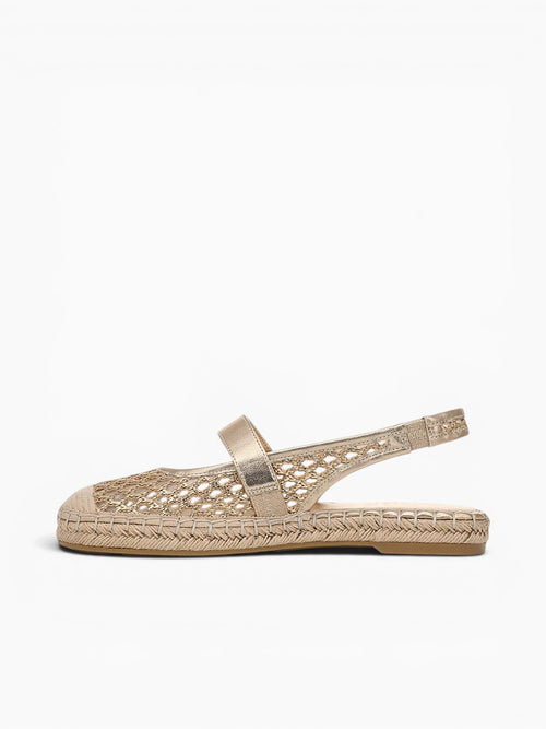 Jolie Gold Crochet Gold / 5 / M