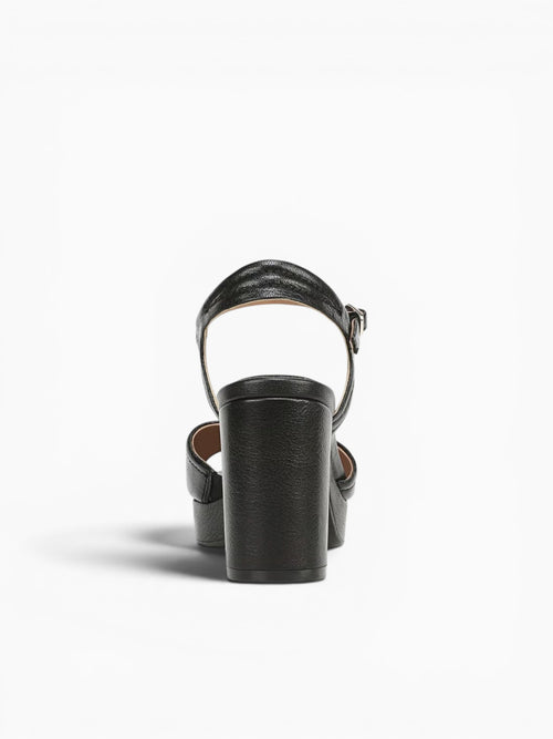 Petra Black Leather Black / 5 / M