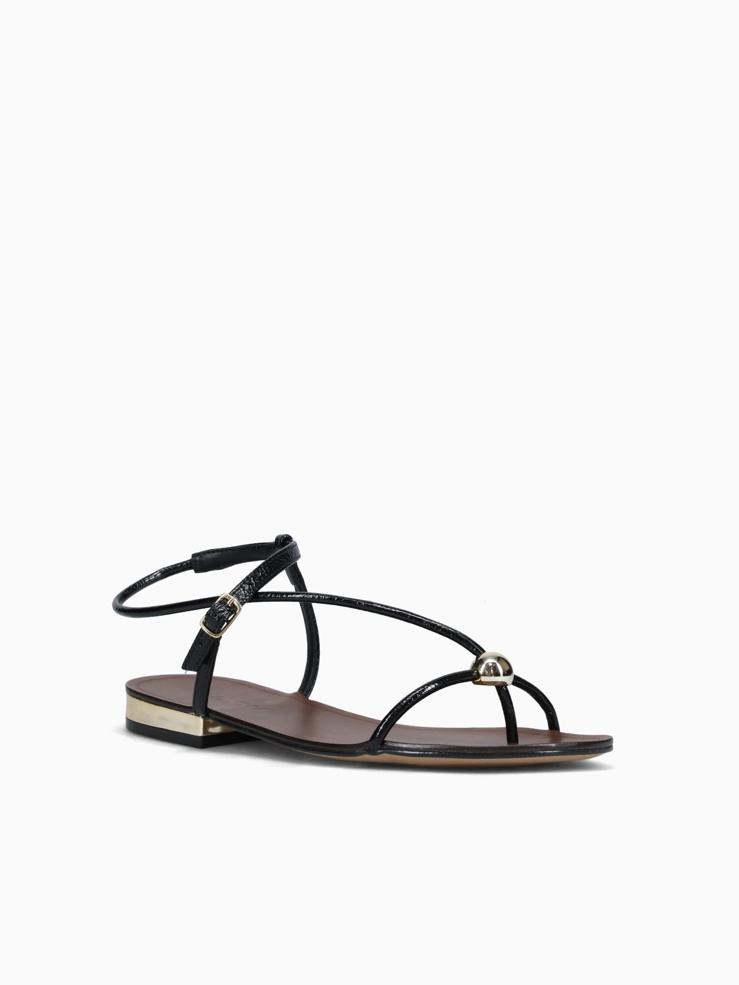 Caris Black Verniz Leather Black / 5 / M