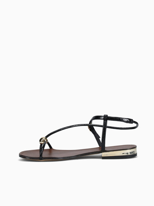 Caris Black Verniz Leather Black / 5 / M