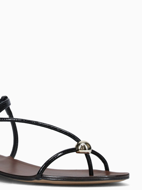 Caris Black Verniz Leather Black / 5 / M
