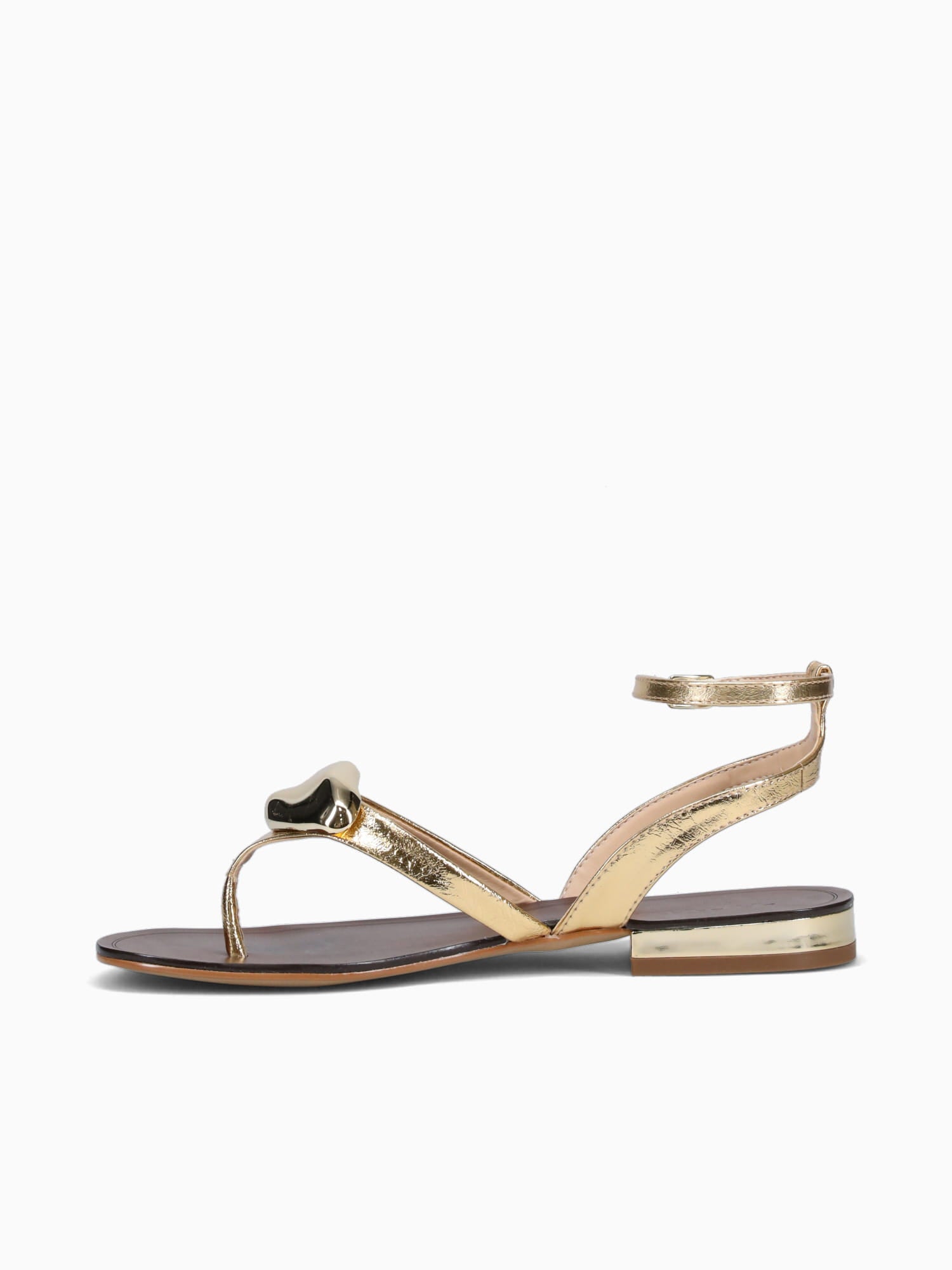 Gwenda Gold Metal Bala Leather Gold / 5 / M