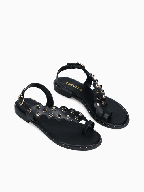Alaia Black Smooth Black / 5 / M