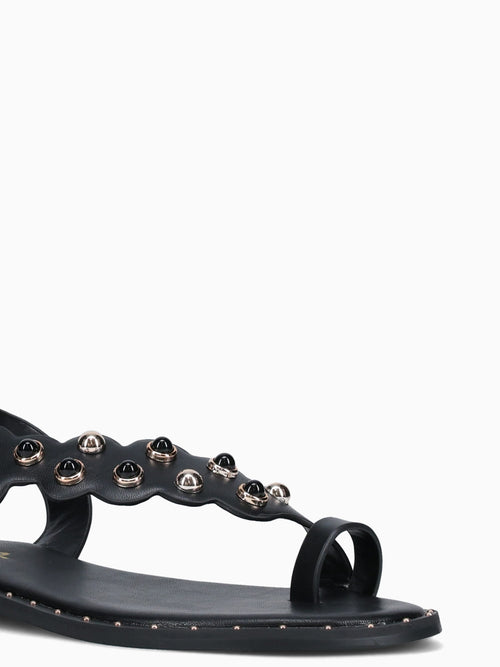Alaia Black Smooth Black / 5 / M