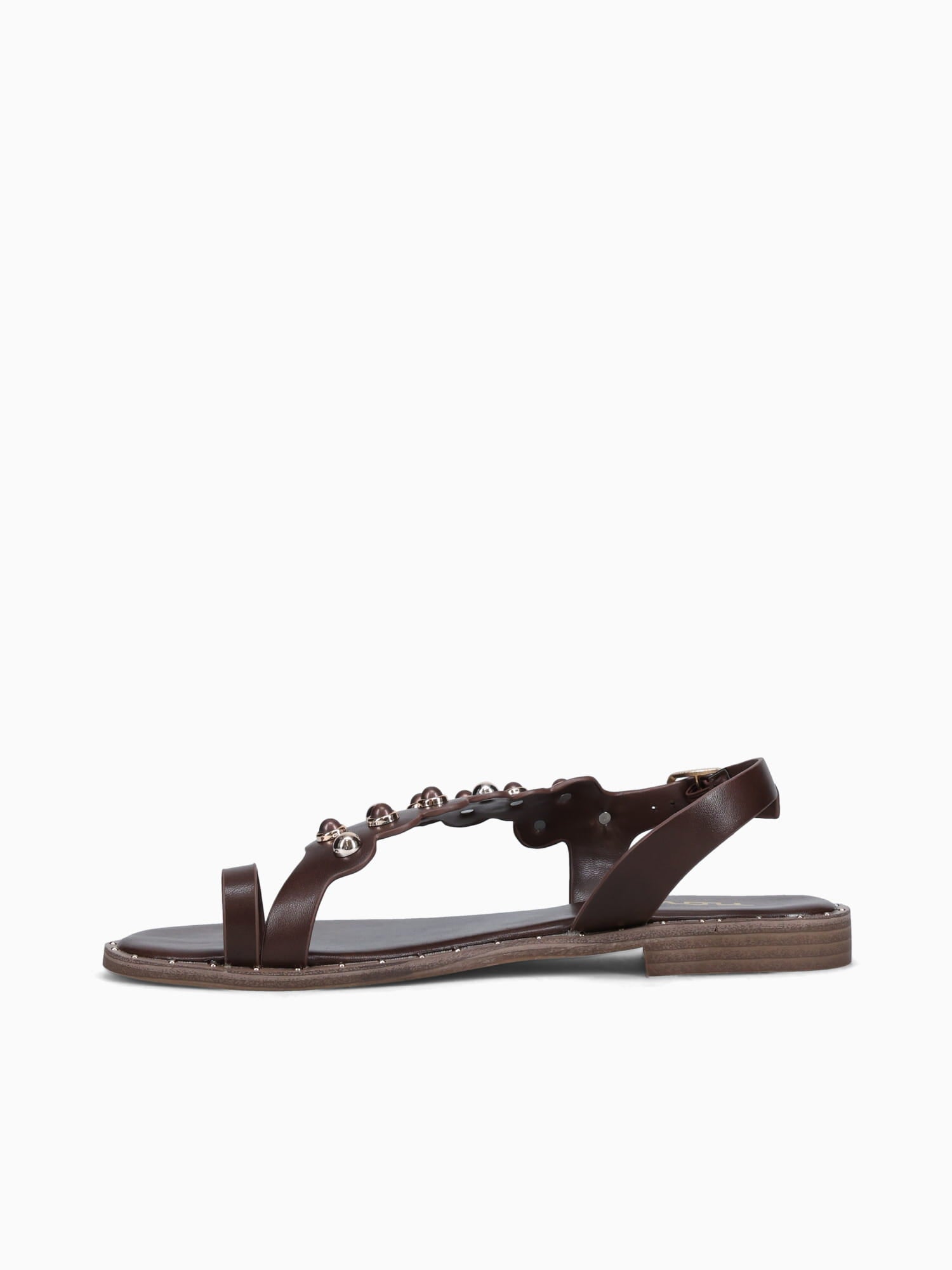 Alaia Brown Smooth Brown / 5 / M