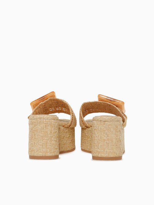 Kailin Beige Raffia Beige / 5 / M