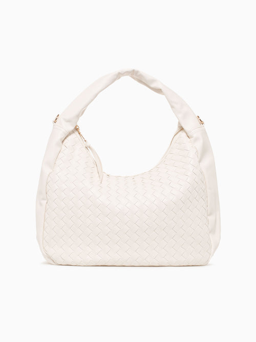 Maira Shoulder Bag Ivory Off White