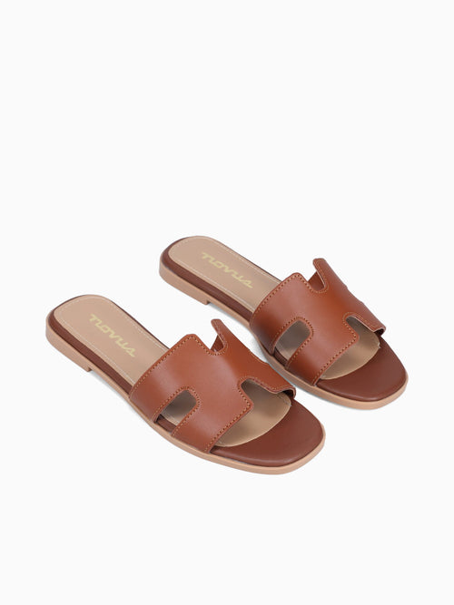 Rocio Cognac Silicia Natural / 5 / M