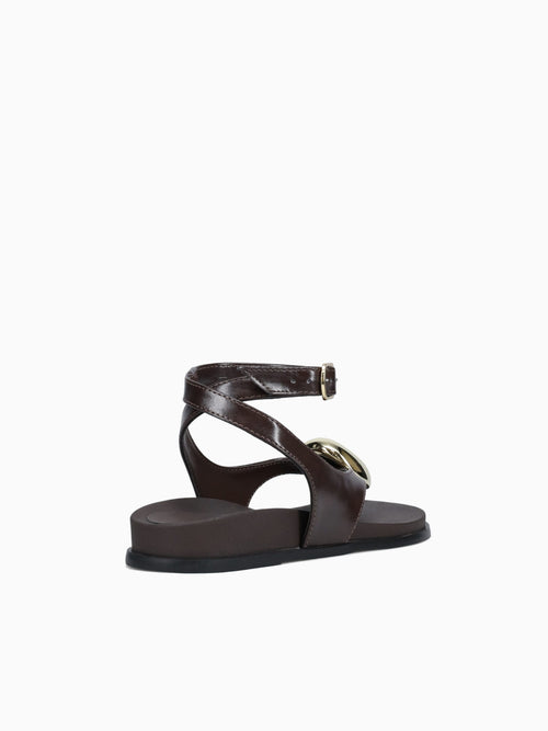 Letizia Marrom Napa Intense Brown / 5 / M