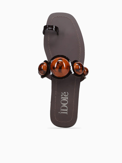 Giada Brown Verniz Show Brown / 5 / M