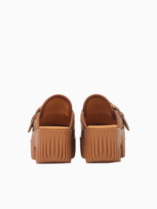 Plia Hazel Sand Nobuck Leather Tan / 36 / M