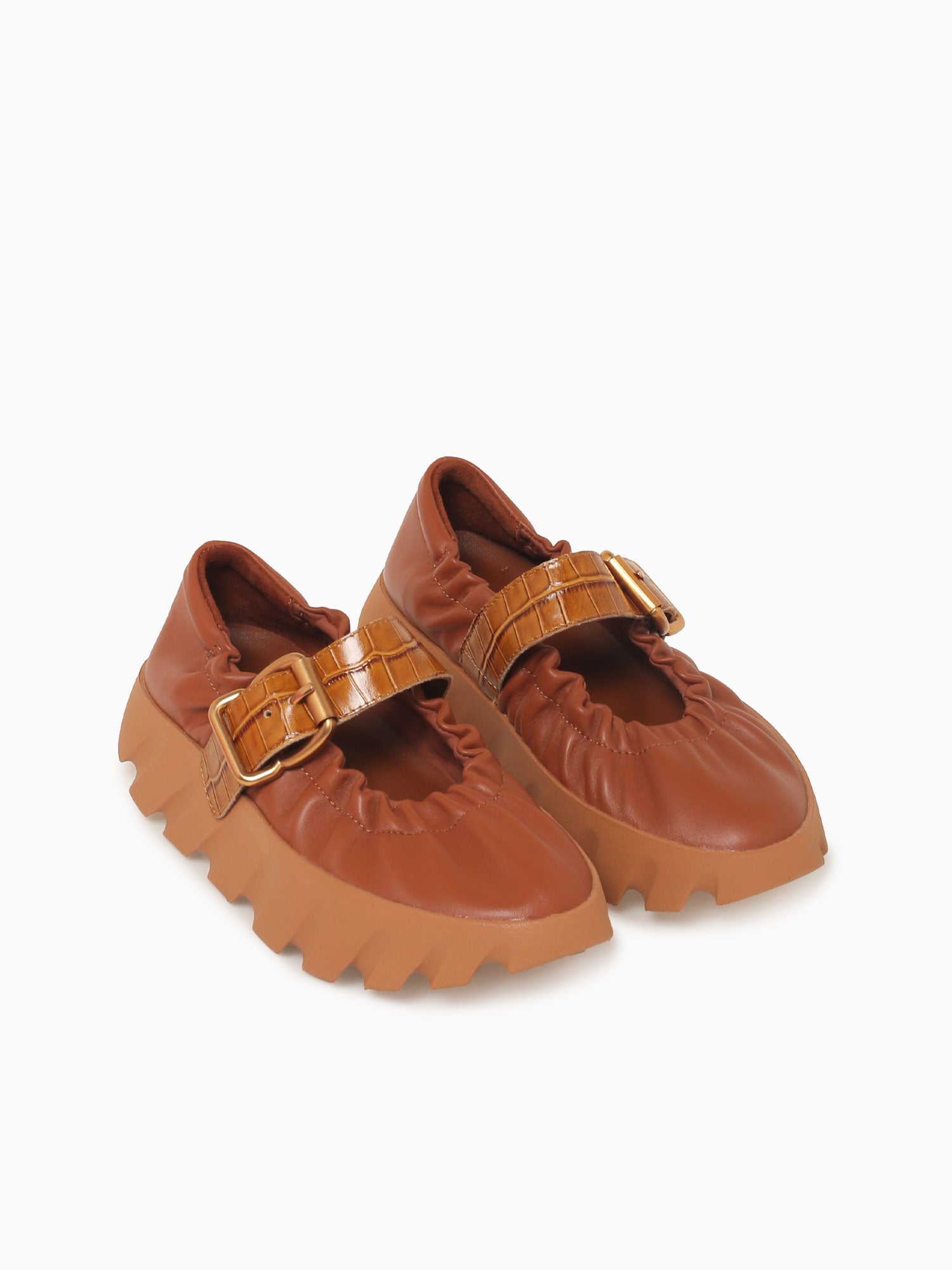 Tura Cove Brown Leather Brown / 36 / M