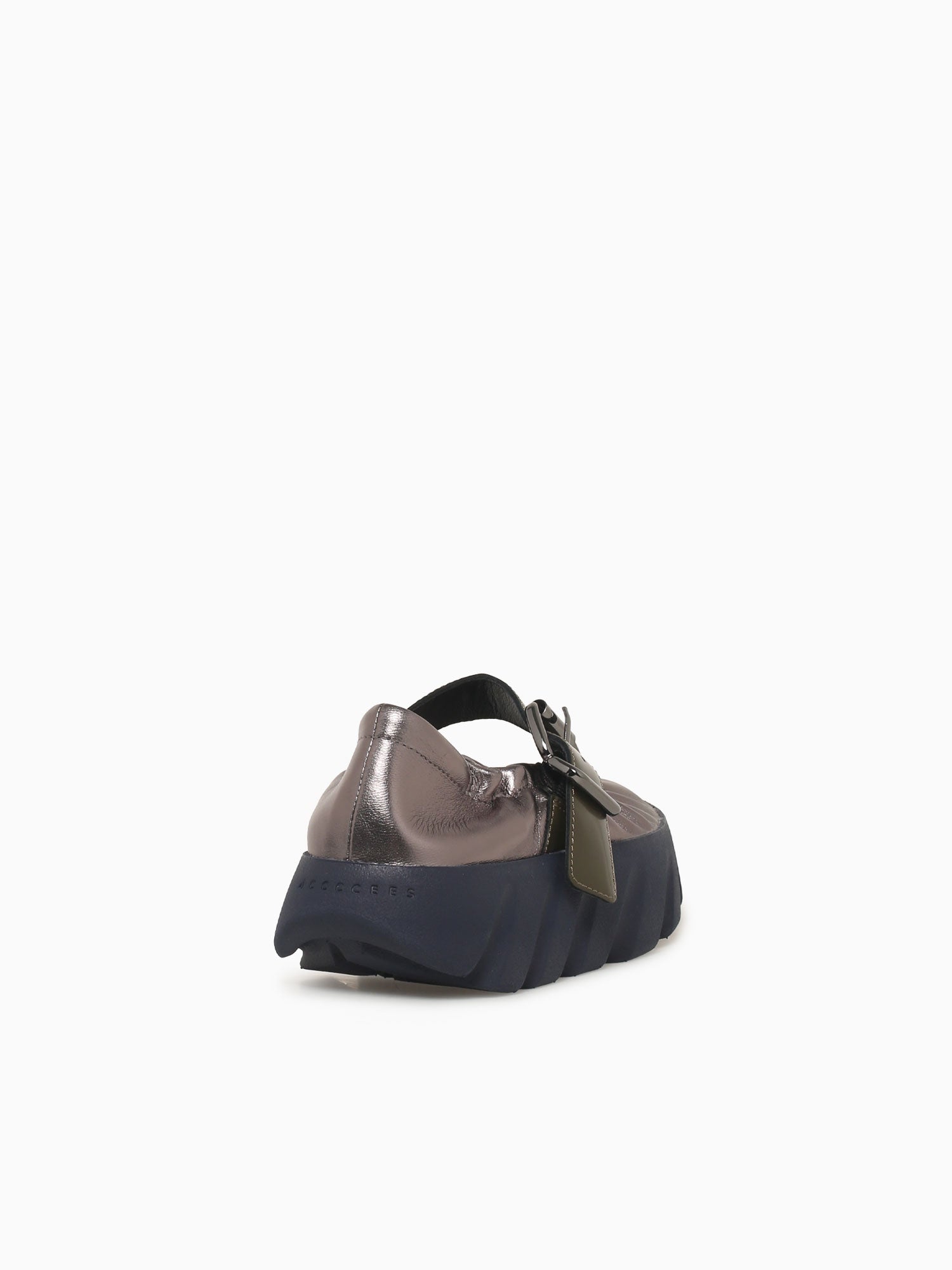 Tura Cove Gunmental Leather Pewter / 36 / M