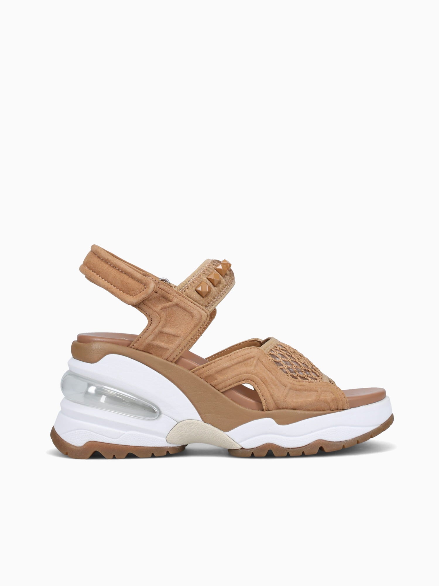 Diva Moka Lycra Suede Tan / 36 / M