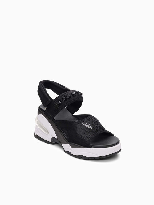 Diva Black Lycra Suede