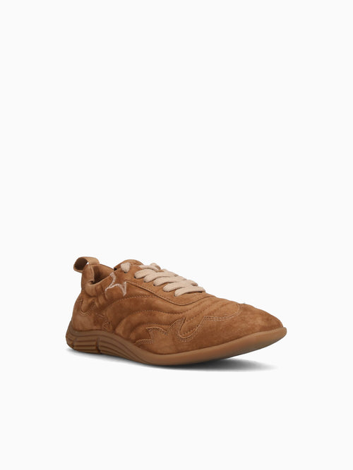Miura Saddle Suede Tan / 36 / M
