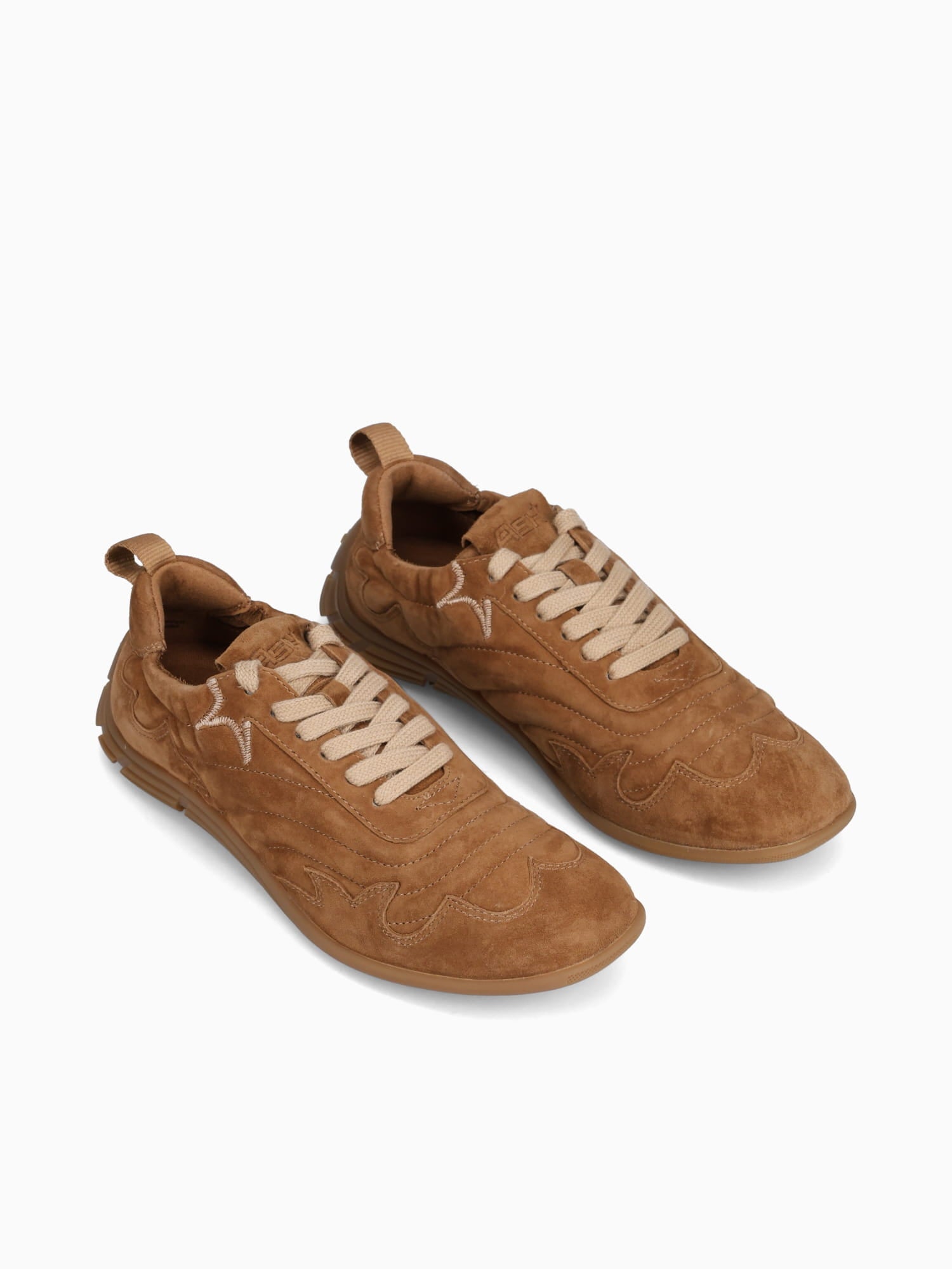 Miura Saddle Suede Tan / 36 / M