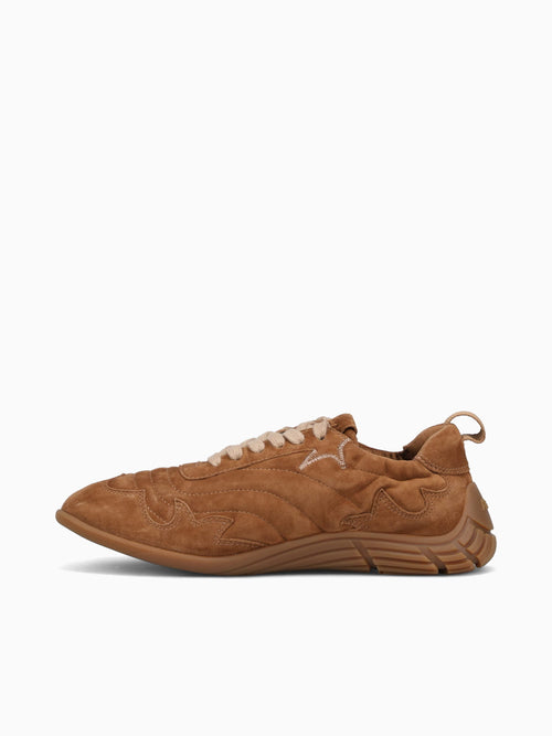 Miura Saddle Suede Tan / 36 / M