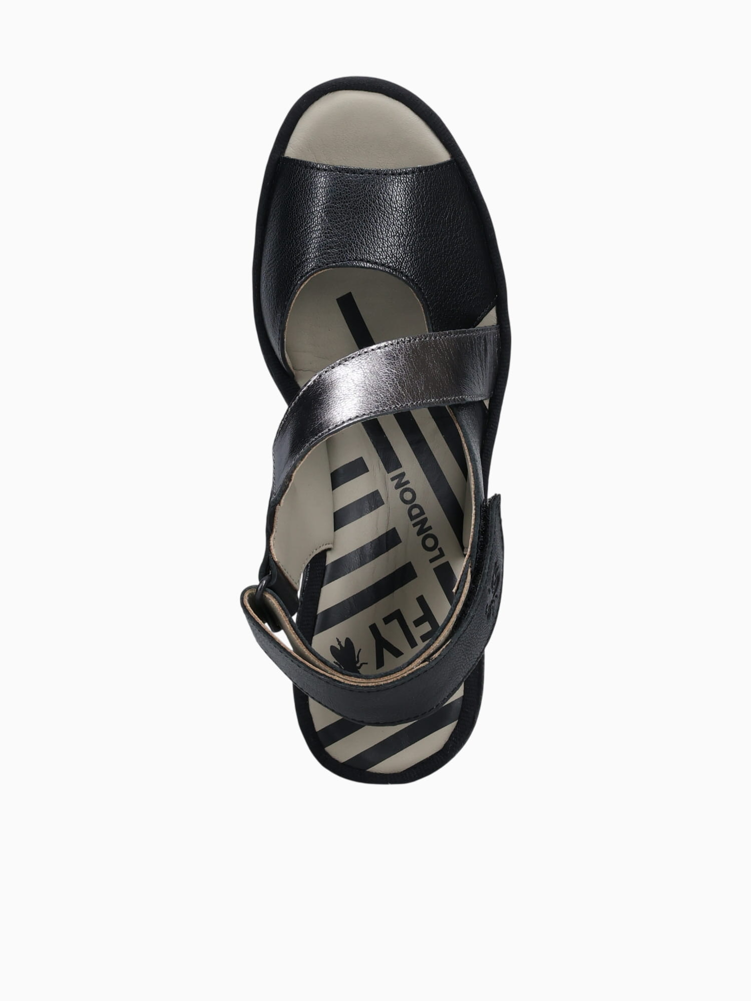 Basy605fly Black Graphite leather Black / 36 / M