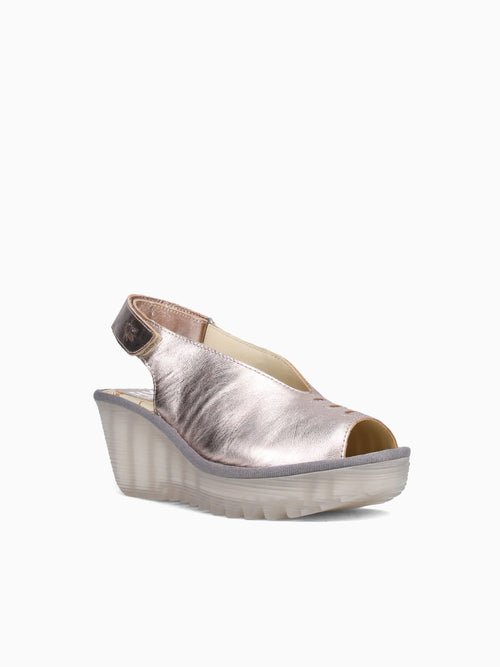 Yeay387fly Gold Sahara leather Gold / 36 / M