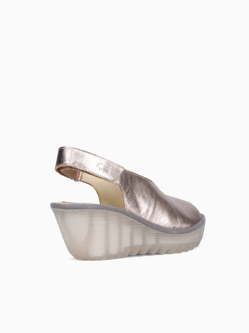 Yeay387fly Gold Sahara leather Gold / 36 / M