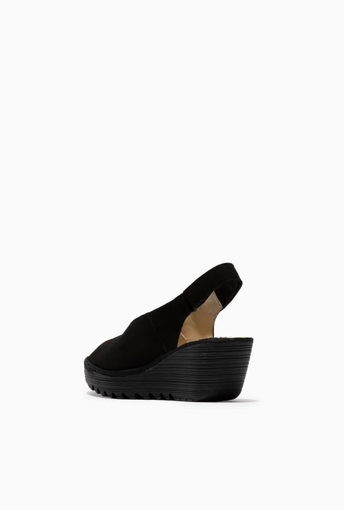Yeay387fly Black Leather Black / 36 / M