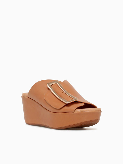 Yasha Camel Leather Tan / 6 / M