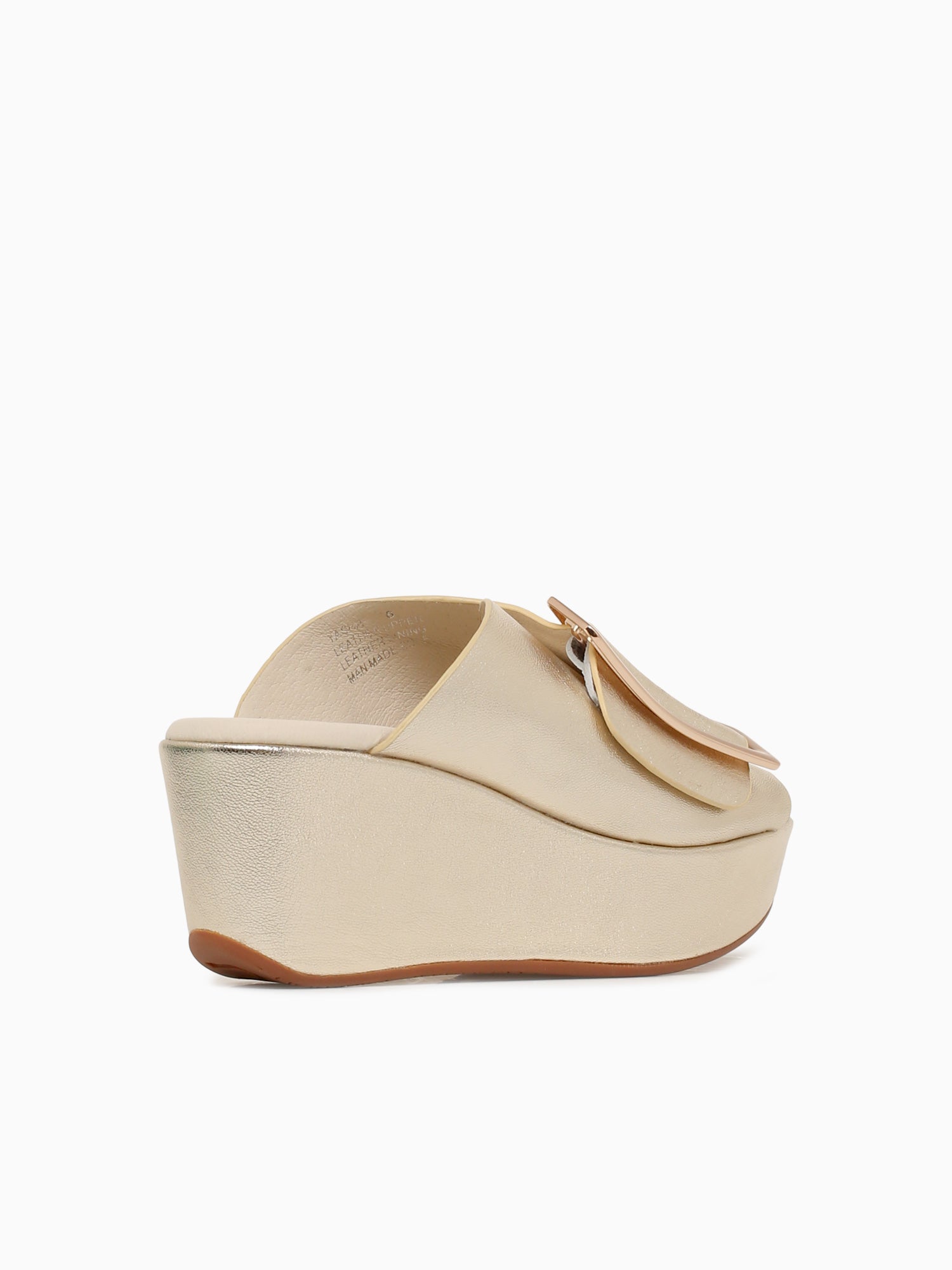 Yasha Gold Leather Gold / 6 / M