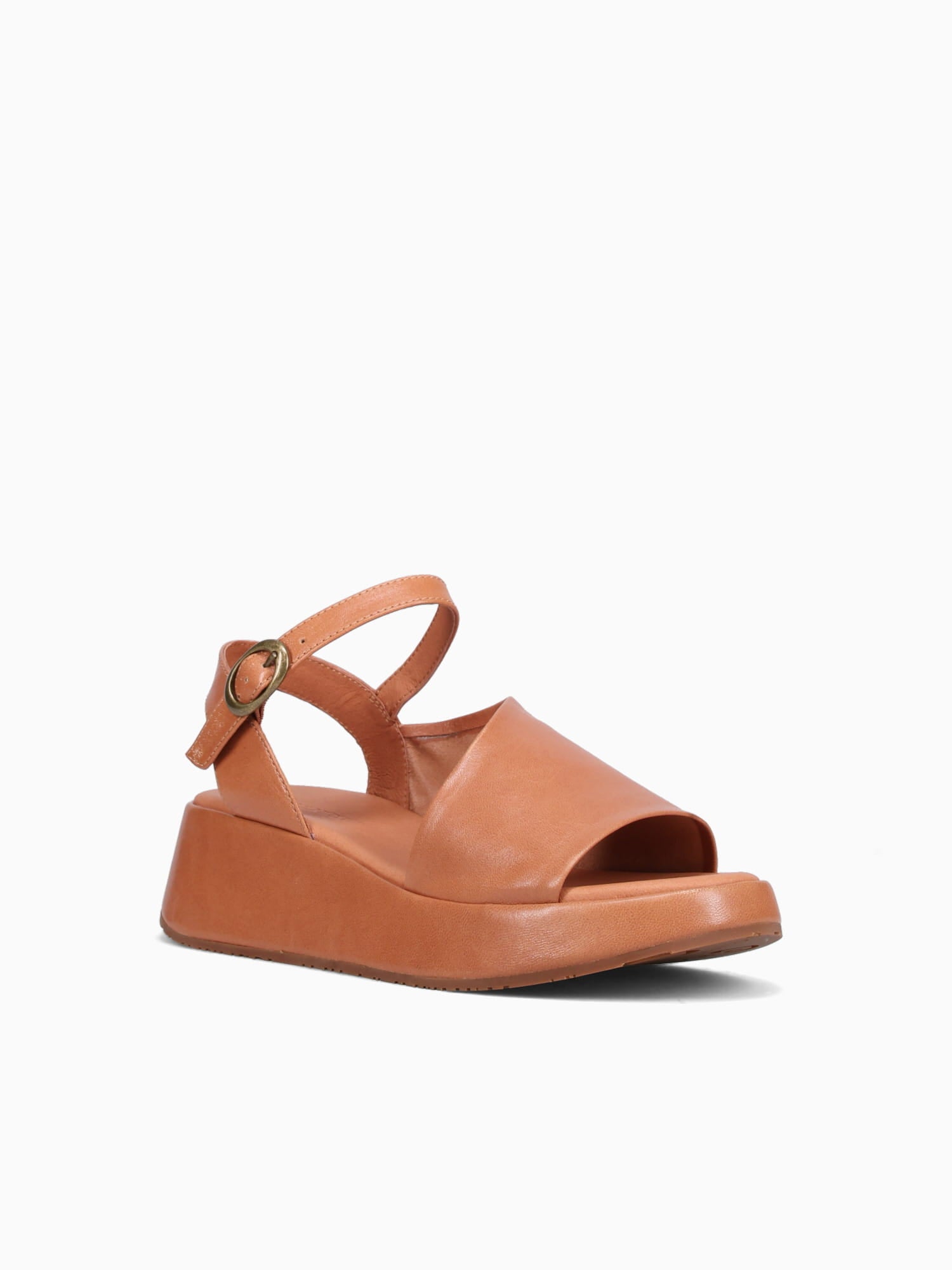Etta Camel Leather Tan / 6 / M