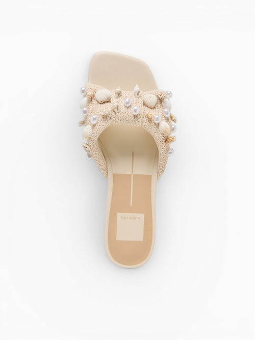 Lizza Oatmeal Raffia Off White / 6 / M