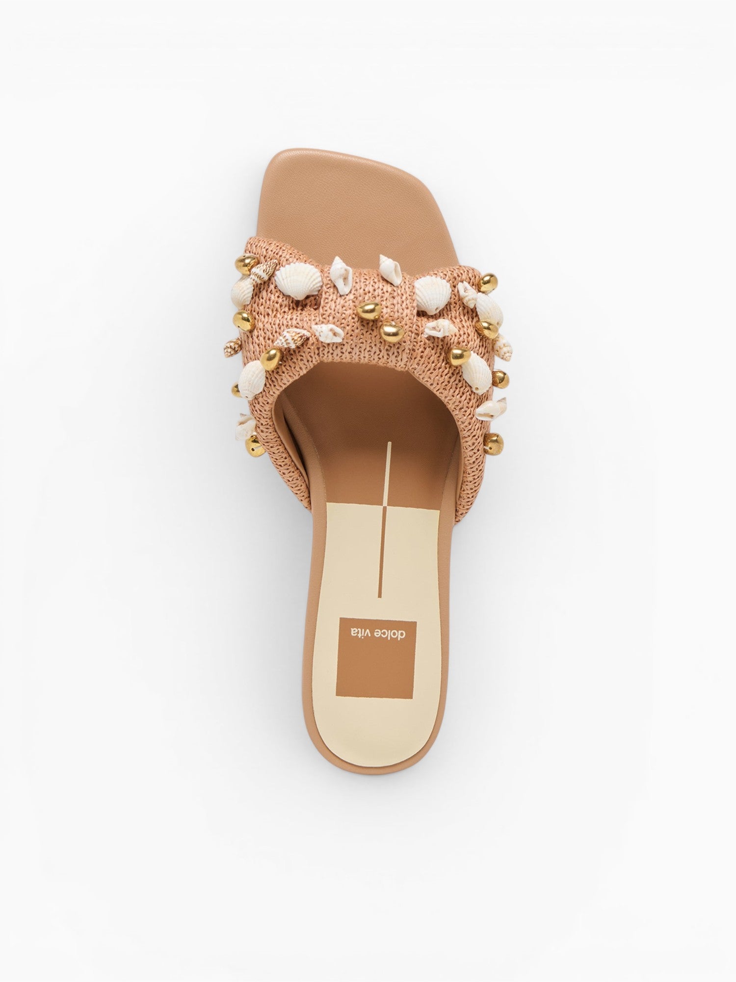 Lizza Toffee Raffia Tan / 6 / M
