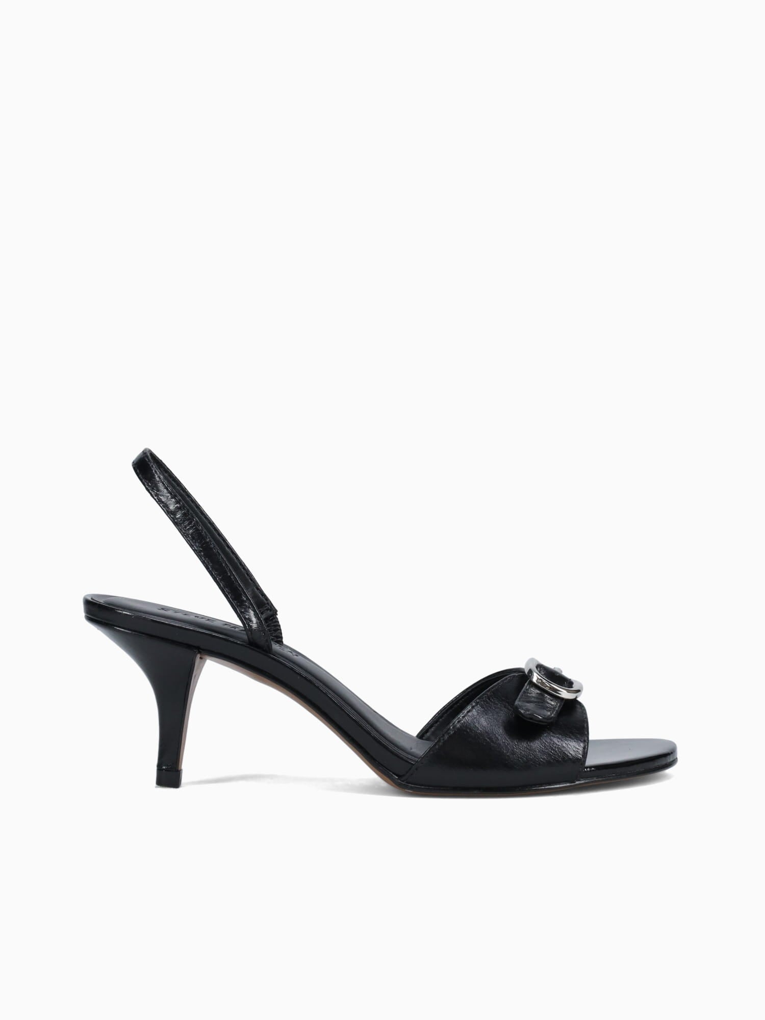 Henrietta Black Leather Black / 6 / M