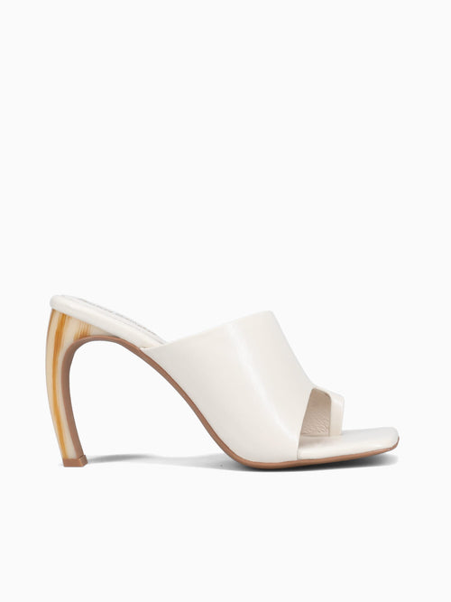 Allocate Ivory Kid Leather Off White / 5 / M
