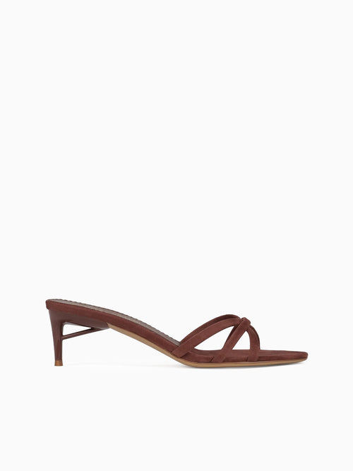Nicoise Dusty Rose Kid Suede Wine / 5 / M