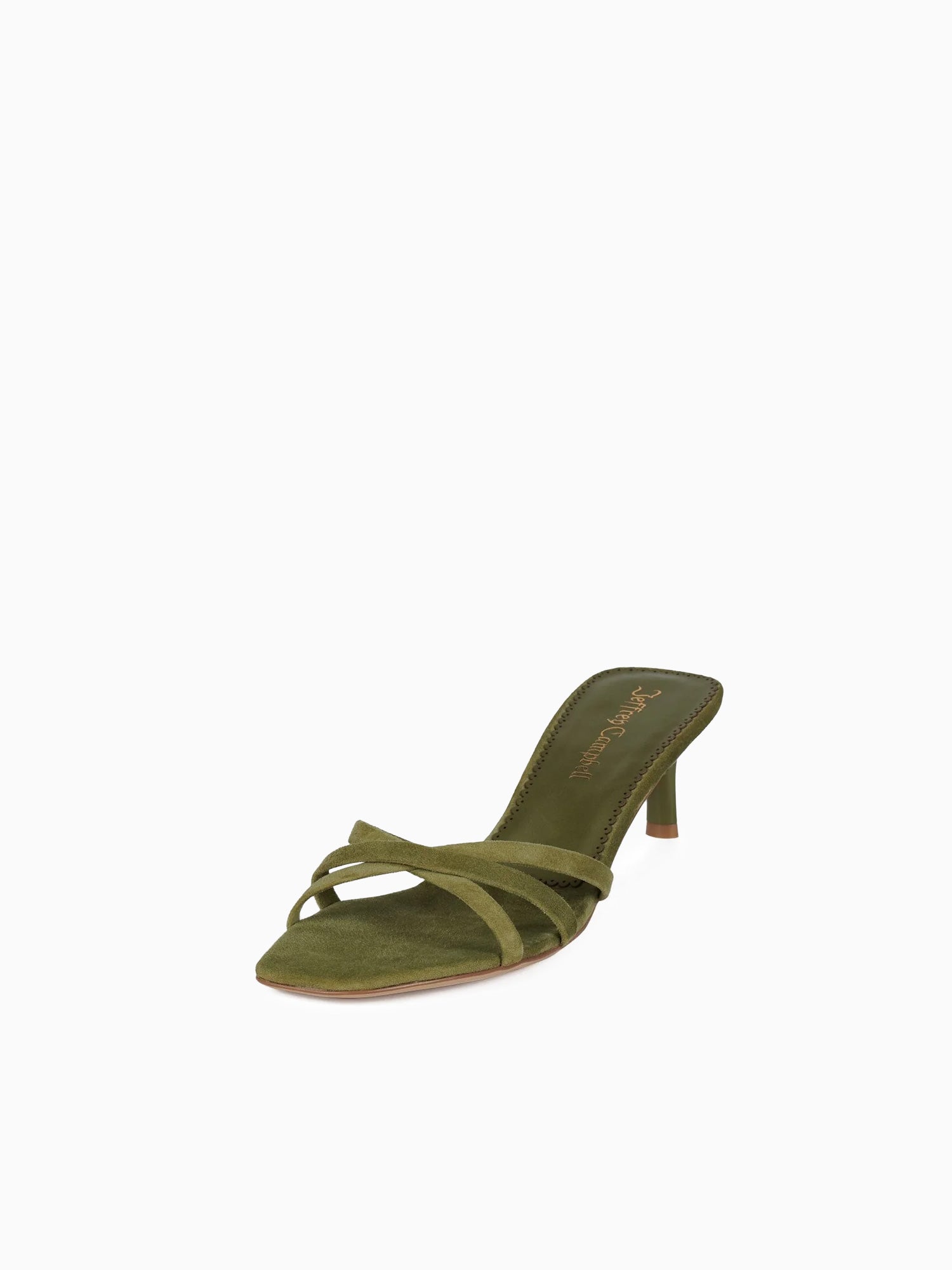 Nicoise Olive Suede Dark Green / 5 / M