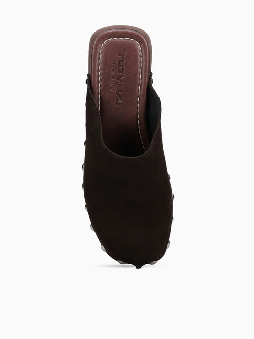 6025 Testa Di Moro Suede Tan / 5 / M