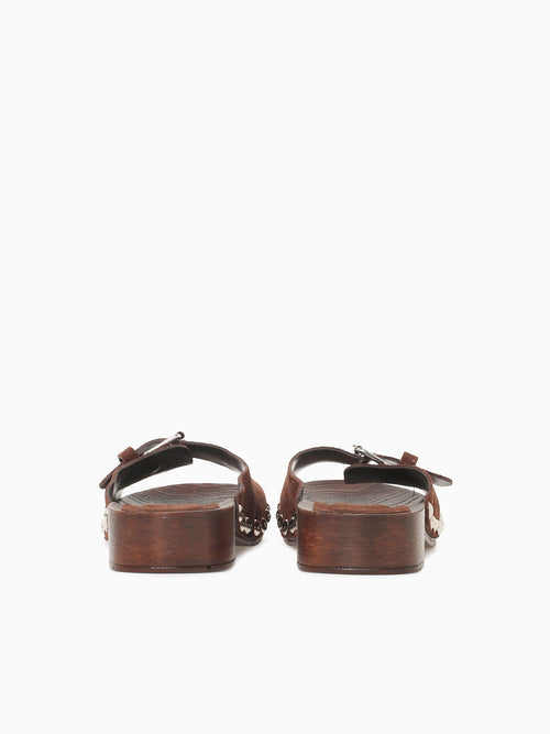 1170 Testa Di Moro Suede Dark Brown / 36 / M