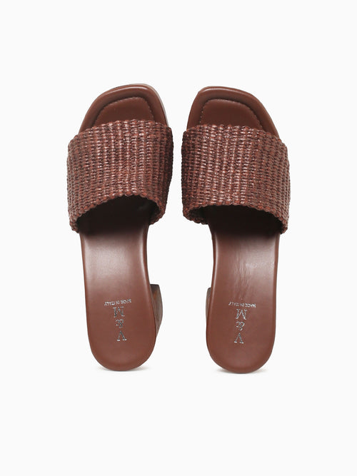 1239 Testa Di Moro Raffia Brown / 36 / M