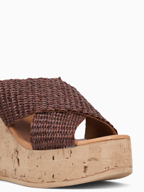 4528 Testa Di Moro Raffia Brown / 36 / M