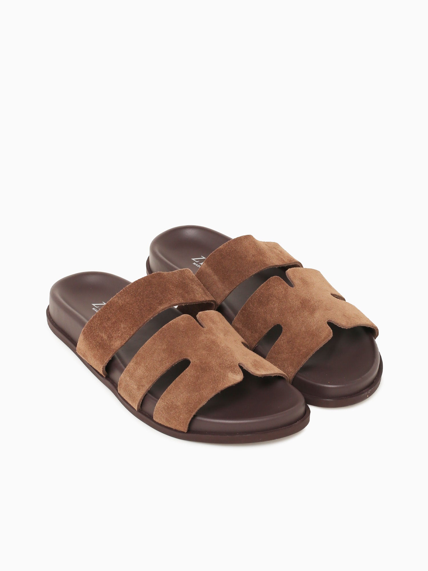 22207 Brown Suede Brown / 41 / M