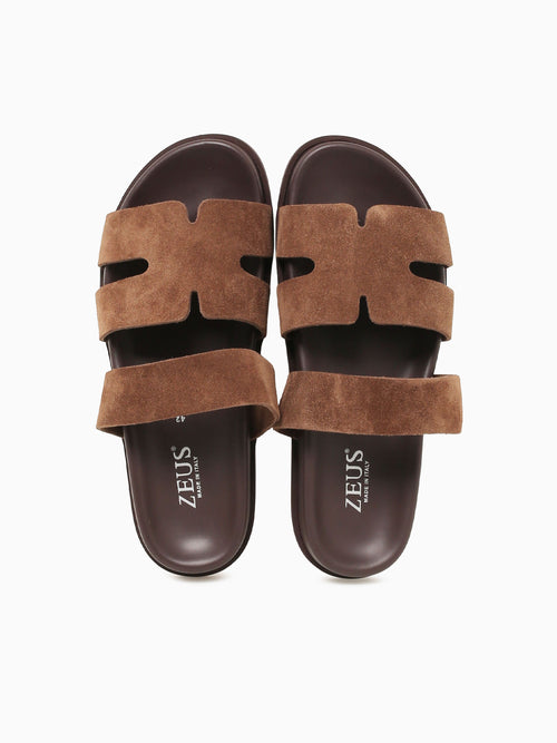 22207 Brown Suede Brown / 41 / M