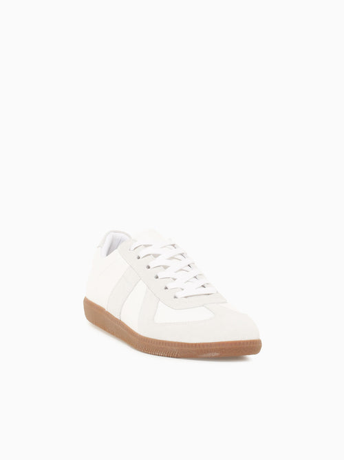 Lasso White Leather Suede White / 7 / M