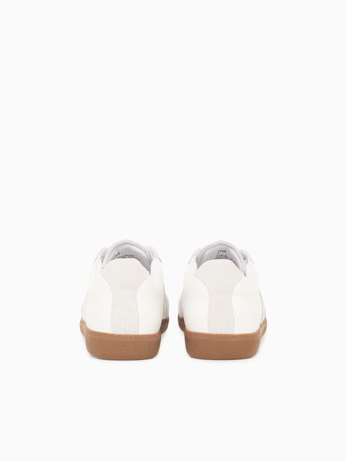 Lasso White Leather Suede White / 7 / M